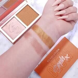 Makeup Revolution Soph X Highlighting Duo Honey Glaze New In Box Face Glow